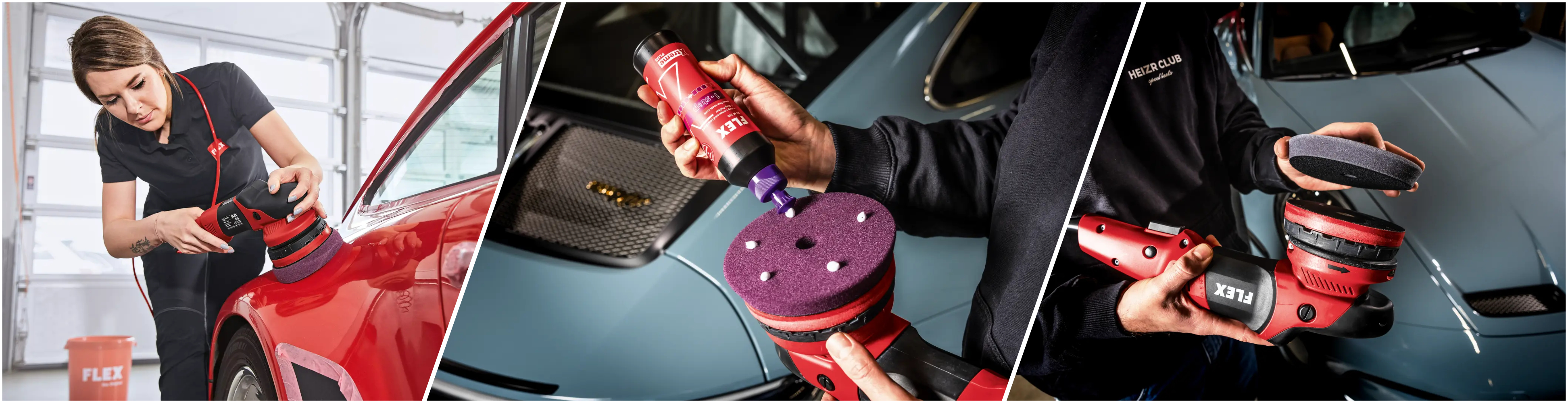 Exzenterpolierer mit Zwangsantrieb :: Polierer :: Maschinen