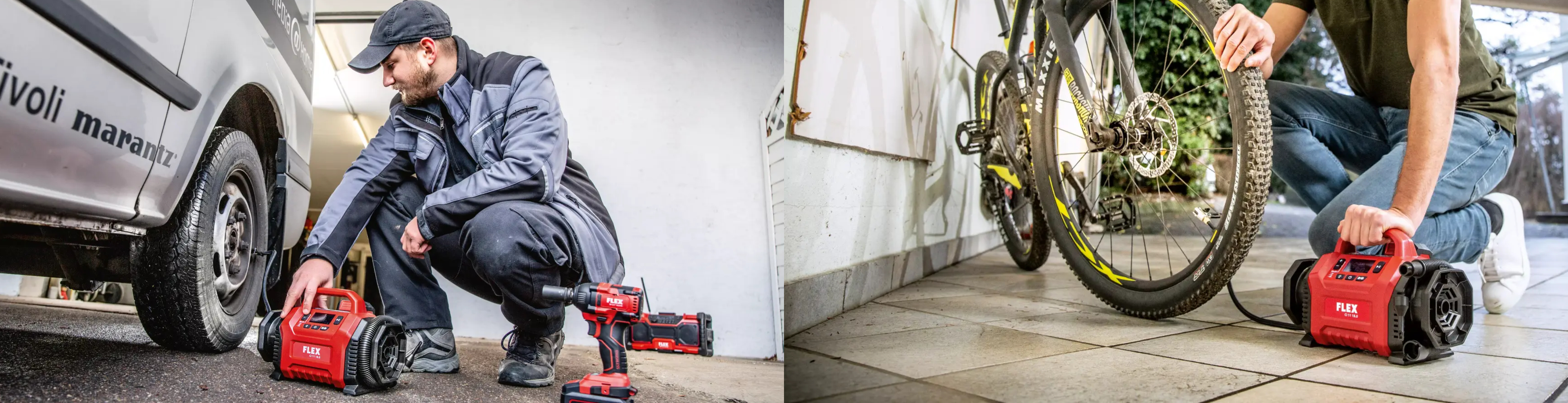 Akku-Kompressor :: Weitere Akku-Geräte :: 18V :: Akku-Maschinen :: Maschinen