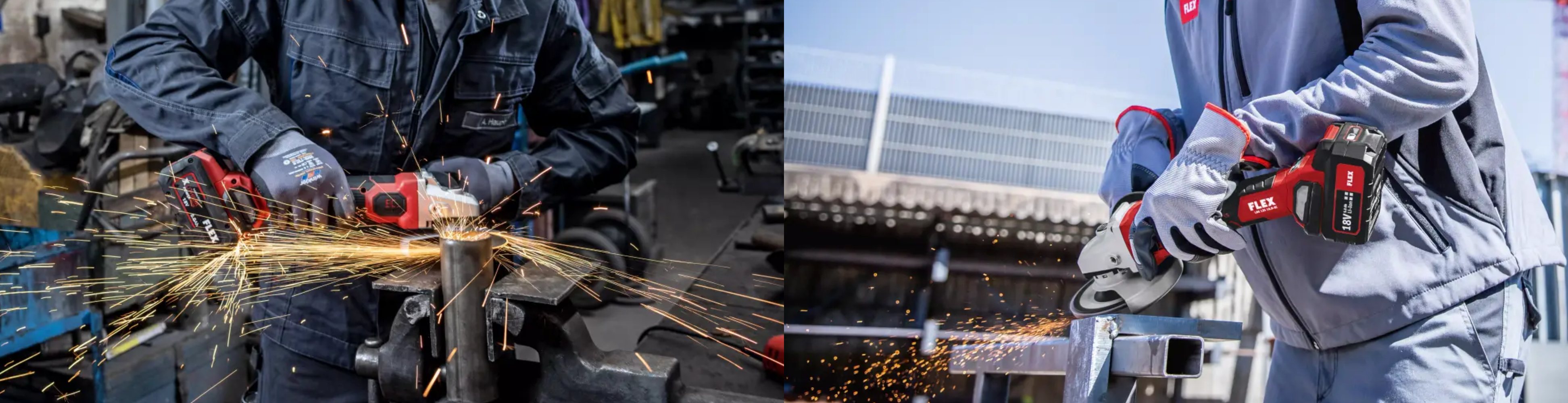 Akku-Winkelschleifer :: Trennen, Schleifen, Metallbearbeitung :: 18V :: Akku-Maschinen :: Maschinen