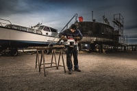 531-749 - SBE 127 18-EC Akku-Bandsäge