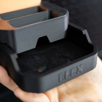 FX007 - Support mural 3D pour tampons de polissage Ø40–80