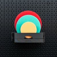 FX008 - Support mural 3D pour tamp. de polissage Ø80–160