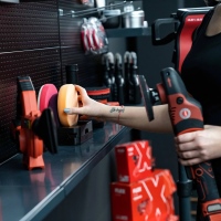 FX007 - Support mural 3D pour tampons de polissage Ø40–80